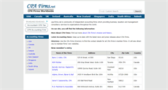 Desktop Screenshot of cpa-firms.net