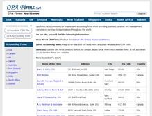 Tablet Screenshot of cpa-firms.net